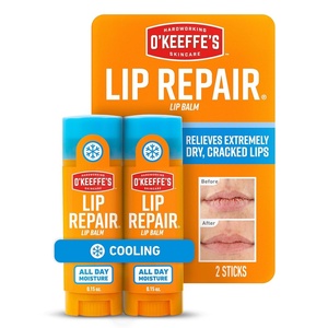 image:imageOKeeffes Lip Repair Balm Cooling Relief for Cracked Lips Twin Pack16 Pack