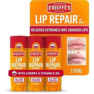 image:imageOKeeffes Lip Repair Balm Stick with Cherry amp Vitamin E Oil 3Pack3 Pack