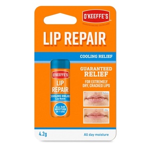 image:imageOKeeffes Lip Repair Lip Balm With Cooling Relief for Dry Cracked Lips  Stick 4 Pack  Moisturizer for Very Dry Lips1 Pack