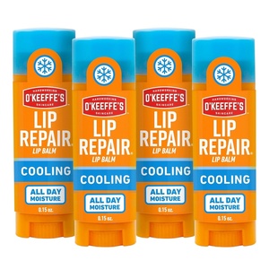 image:imageOKeeffes Lip Repair Lip Balm With Cooling Relief for Dry Cracked Lips  Stick 4 Pack  Moisturizer for Very Dry Lips4 Pack