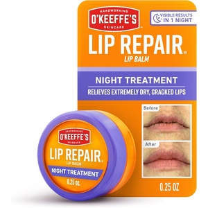 image:imageOKeeffes Lip Repair Night Treatment Balm 025 oz Jar1 Pack