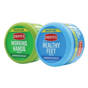 image:imageOKeeffes Working Hands Hand Cream 68 oz Jar and Healthy Feet Foot Cream 64 oz Jar  Repairing Skincare for Extremely Dry Cracked Hands and Feet