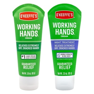 image:imageOKeeffes Working Hands Hand Cream Plus Night Treatment 3 oz Tubes3 Ounce Pack of 2