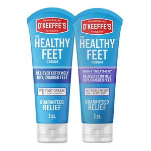 image:imageOKeeffes Healthy Feet Foot Cream and Night Treatment Duo 30 oz Tubes