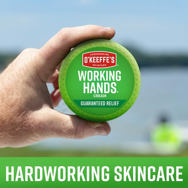 O’Keeffe’s – Working Hands Hand Cream, Healthy Feet Foot Cream & Lip Repair | Skincare for Extremely Dry, Cracked Skin